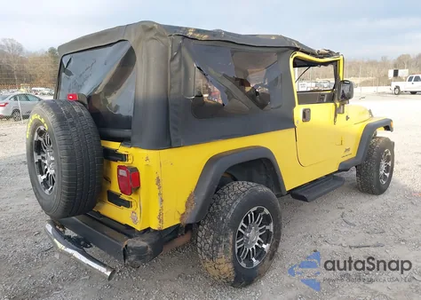 2004 Jeep Wrangler Unlimited from USA, damaged, VIN 1J4FA49S04P777613